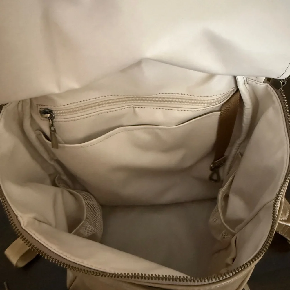 Azaria La Mère Original vegan leather diaper bag backpack